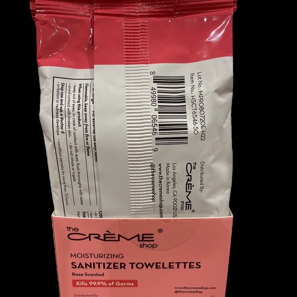 5packs Hand Sanitizer Wipes 50pcs per bag - Picture 3 of 3